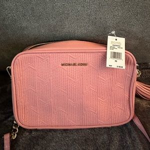 Mk pink crossbody bag